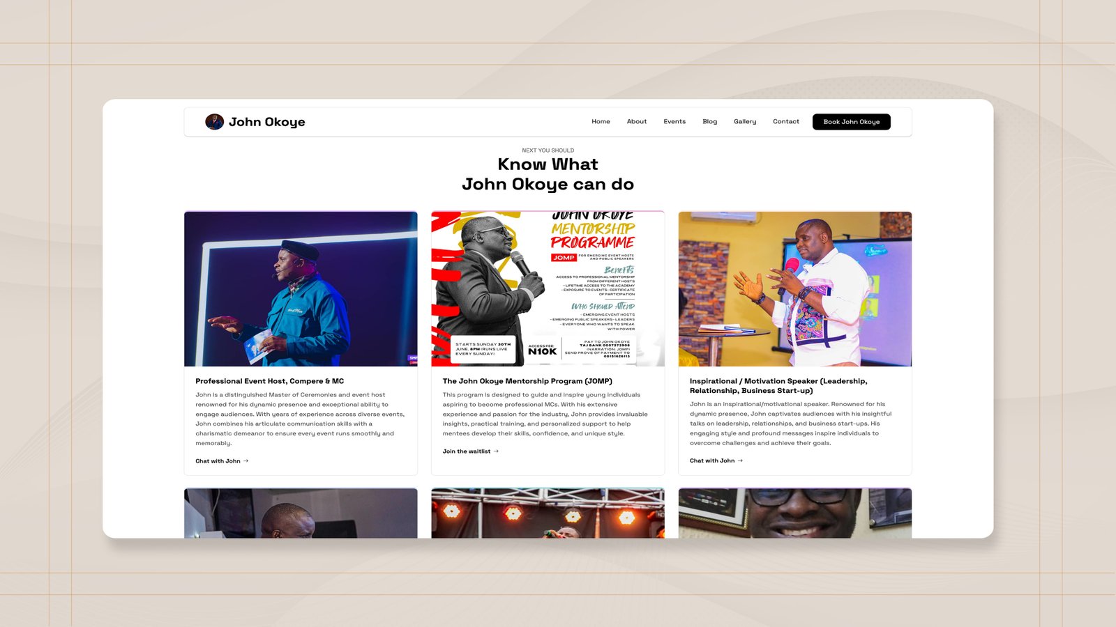 John Okoye project image