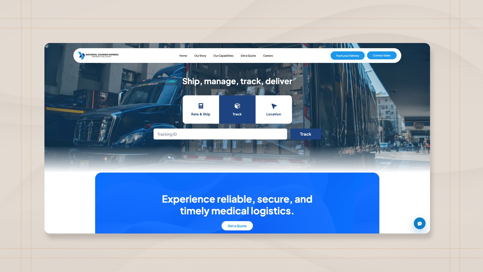 National Courier Express project image